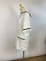 Vintage Terry Zip-Front Cover-Up (M/L)
