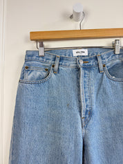 Still Here Tate Painted Back Stripe Straight Leg Jean (4/27)