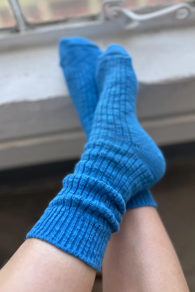 Le Bon Shoppe - Cottage Socks | Laguna Blue