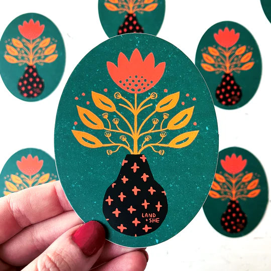 Land & She - In Bloom Sticker