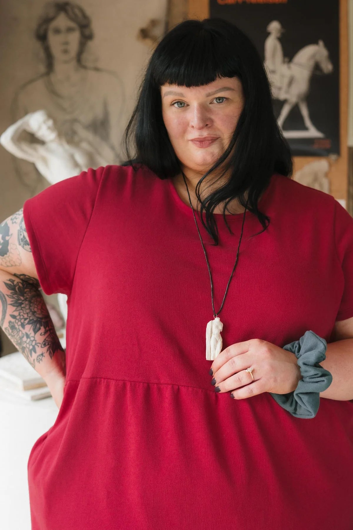 Conscious Clothing - Porch Dress | Madder