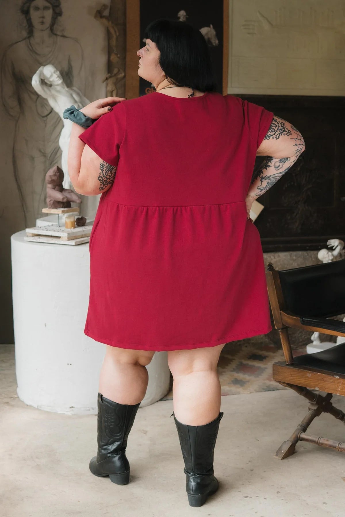 Conscious Clothing - Porch Dress | Madder