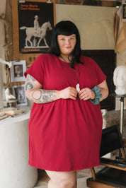 Conscious Clothing - Porch Dress | Madder