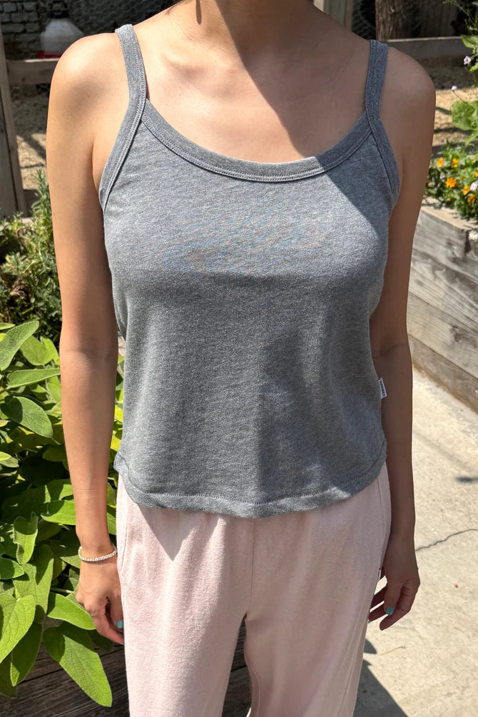Le Bon Shoppe - Premium Jersey Dana Cami | Melange Grey