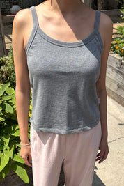Le Bon Shoppe - Premium Jersey Dana Cami | Melange Grey