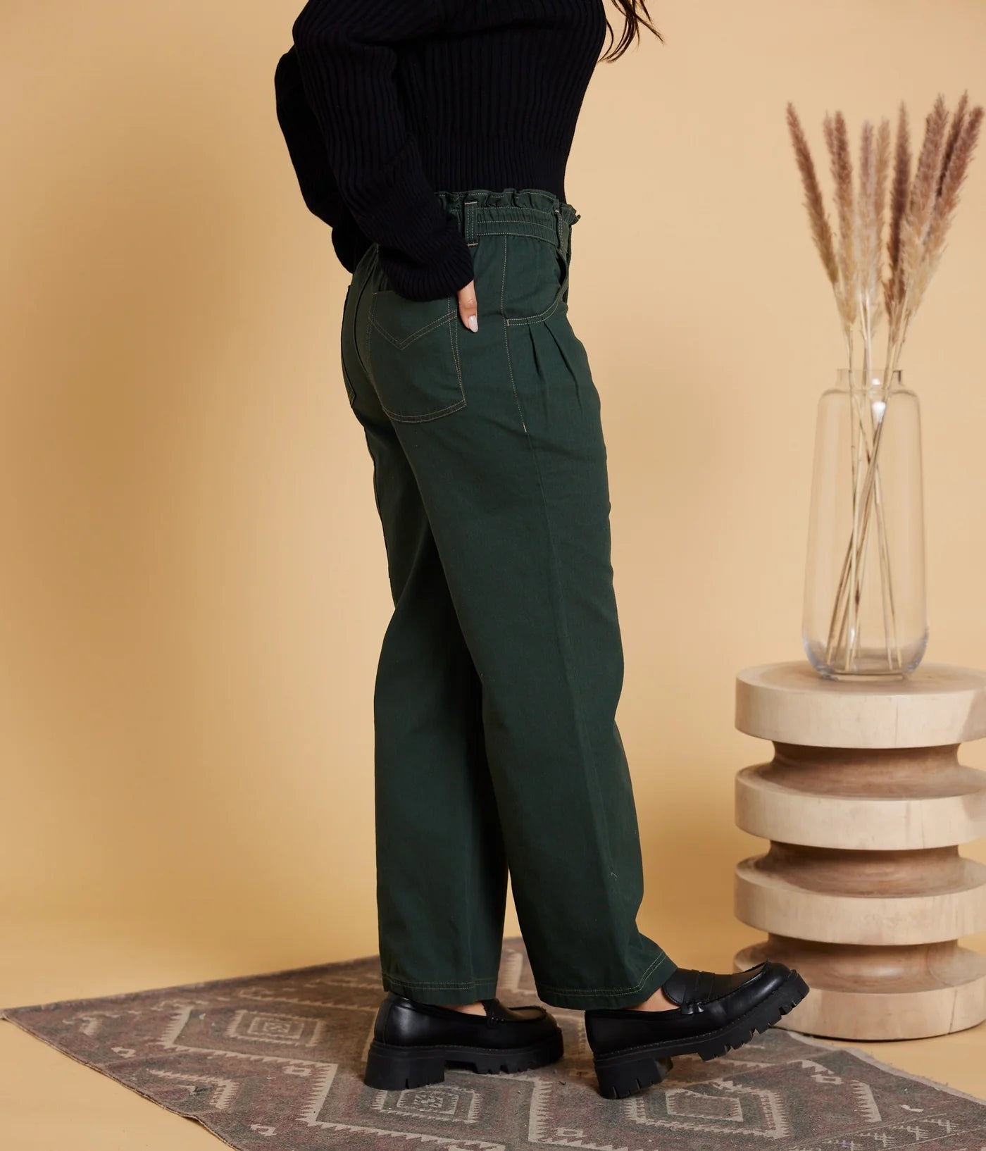 Just Black Denim - Sailor Pant | Deep Forest