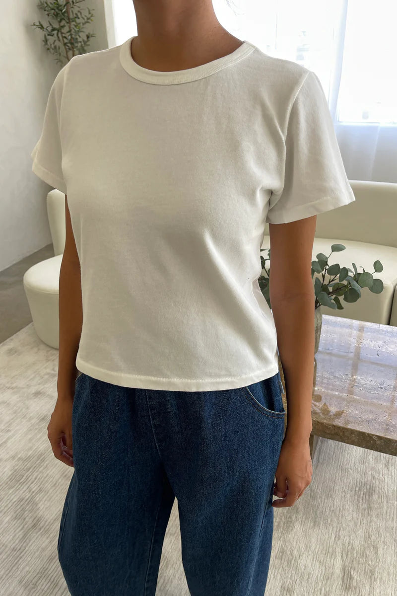 Le Bon Shoppe - Little Boy Tee | Vintage White