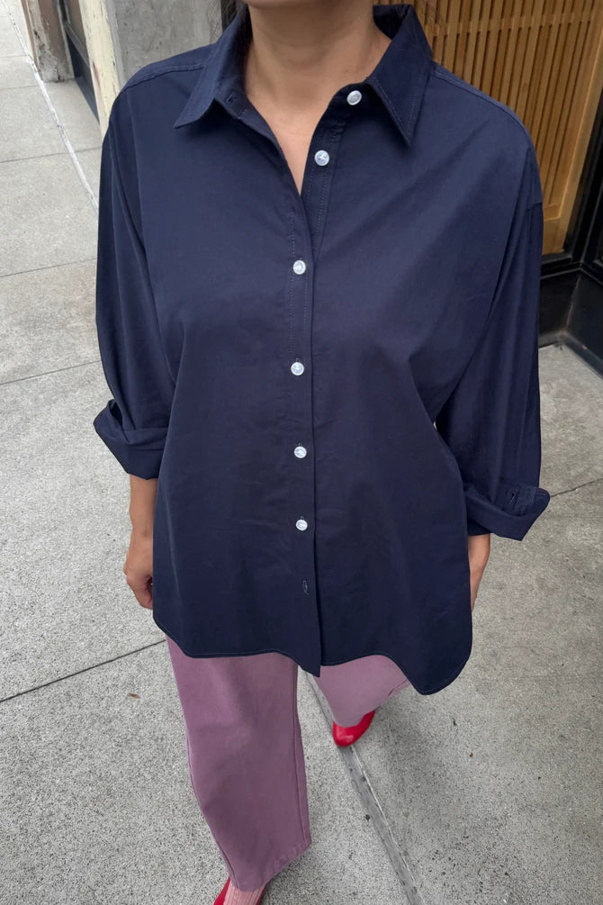 Le Bon Shoppe - Light Weight Owen Shirt | Navy