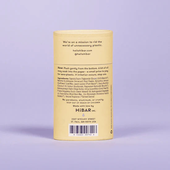 HiBAR - Deodorant | Eucalyptus + Mint