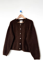 Le Bon Shoppe - Leila Mohair Cardigan | Cocoa Bean