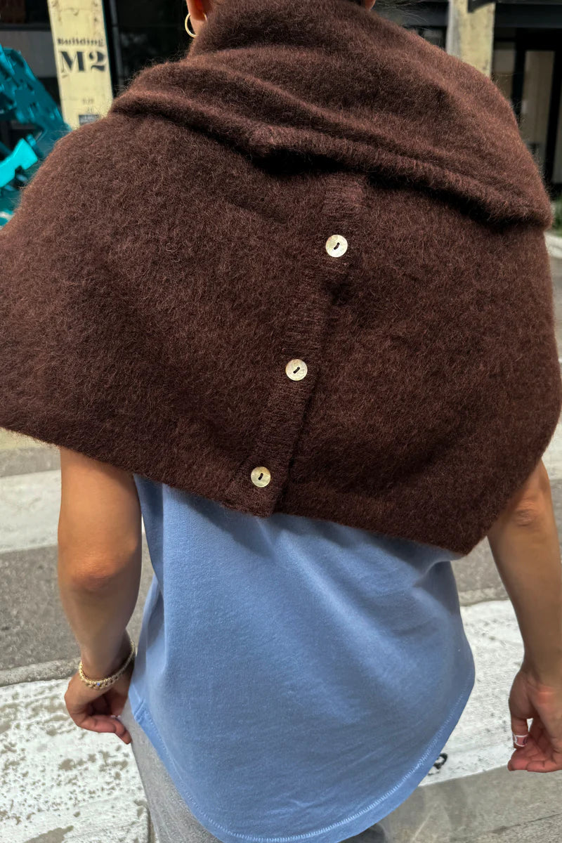 Le Bon Shoppe - Leila Mohair Cardigan | Cocoa Bean