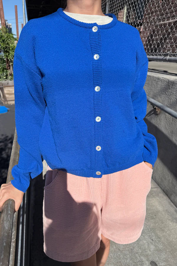 Le Bon Shoppe - Cotton Leila Cardigan | Cobalt