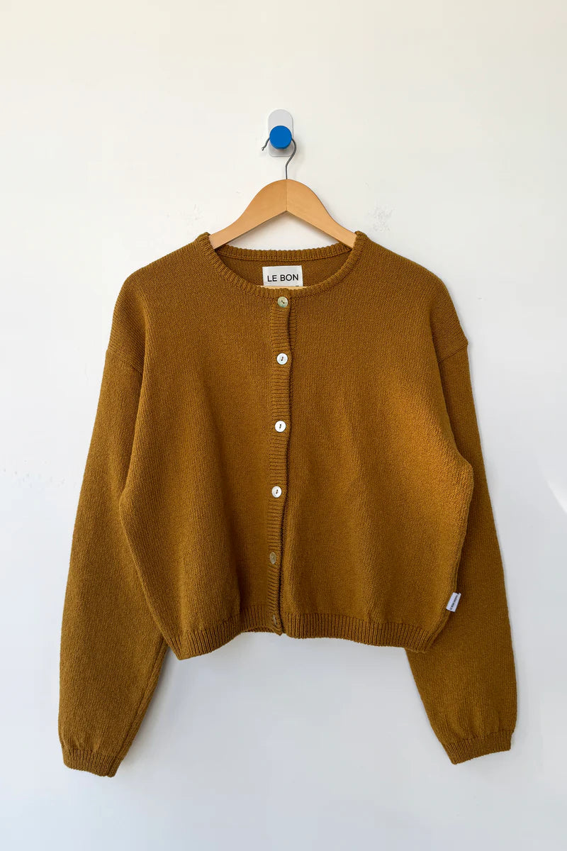 Le Bon Shoppe - Cotton Leila Cardigan | Dijon