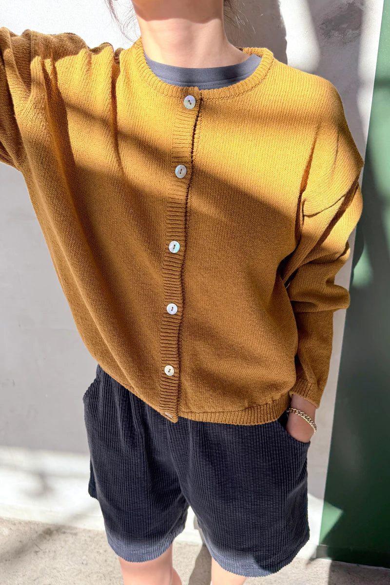 Le Bon Shoppe - Cotton Leila Cardigan | Dijon