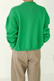 Le Bon Shoppe - Cotton Leila Cardigan | Spring Green