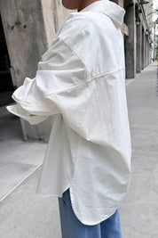 Le Bon Shoppe - Light Weight Owen Shirt | White