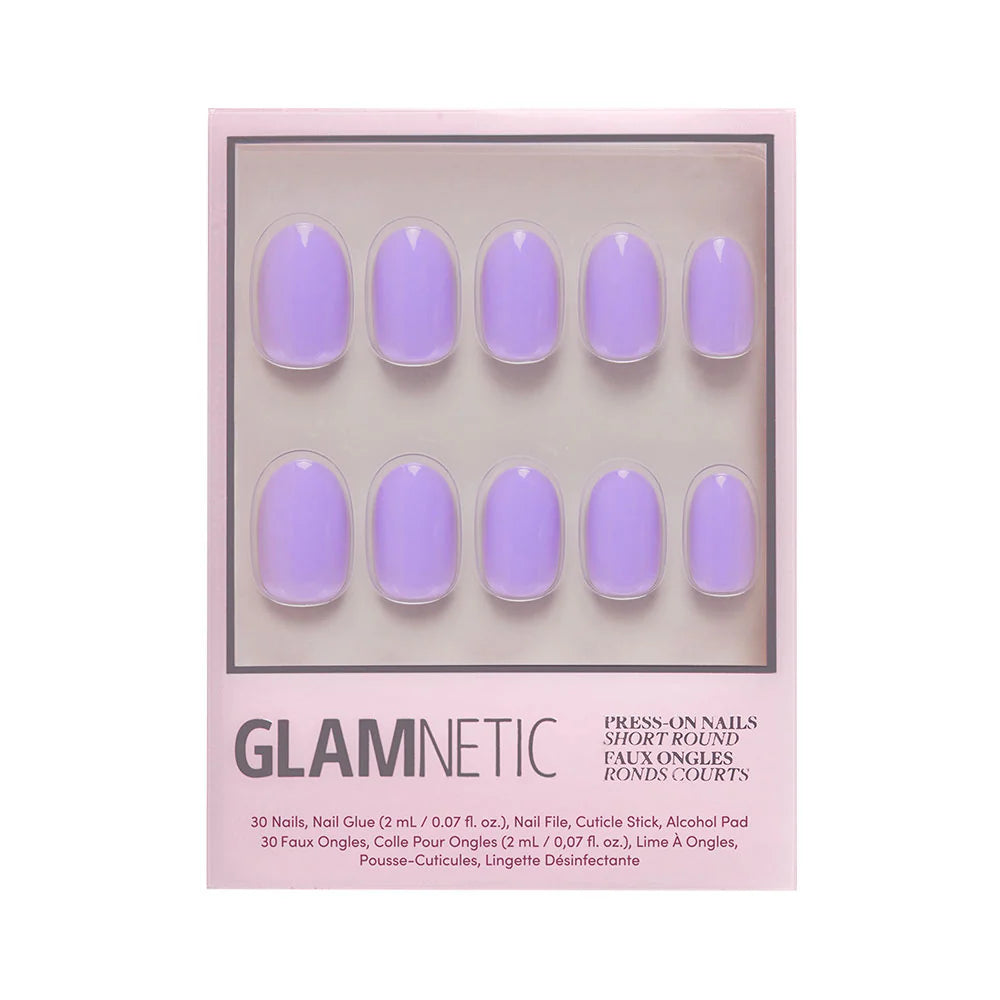 Glamnetic - Lilac Short Round Nails