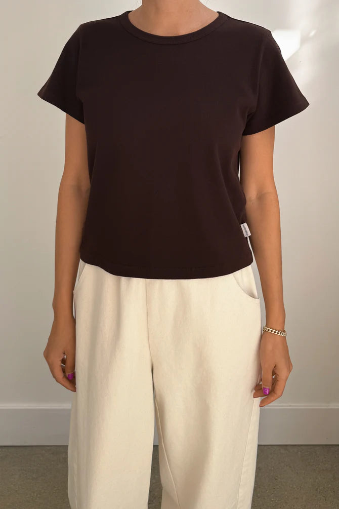 Le Bon Shoppe - Little Boy Tee | Dark Cacao