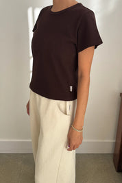 Le Bon Shoppe - Little Boy Tee | Dark Cacao