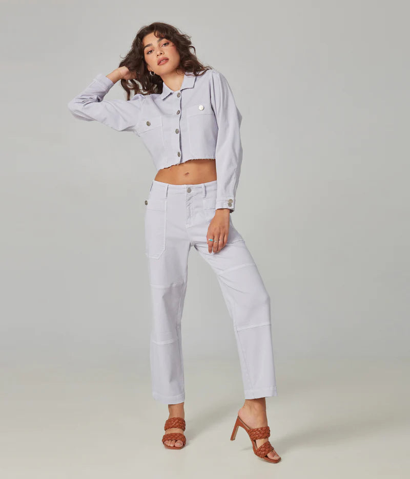 Lola Jeans - Willow Cargo Pant | Misty Lilac