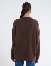 Rumored - Longline Cardigan | Espresso