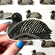 Land & She - Loon Sticker