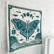 Land & She - Luna Moth Bandana