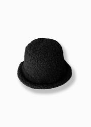 Faux Suede Fisherman Reversible Hat | Black