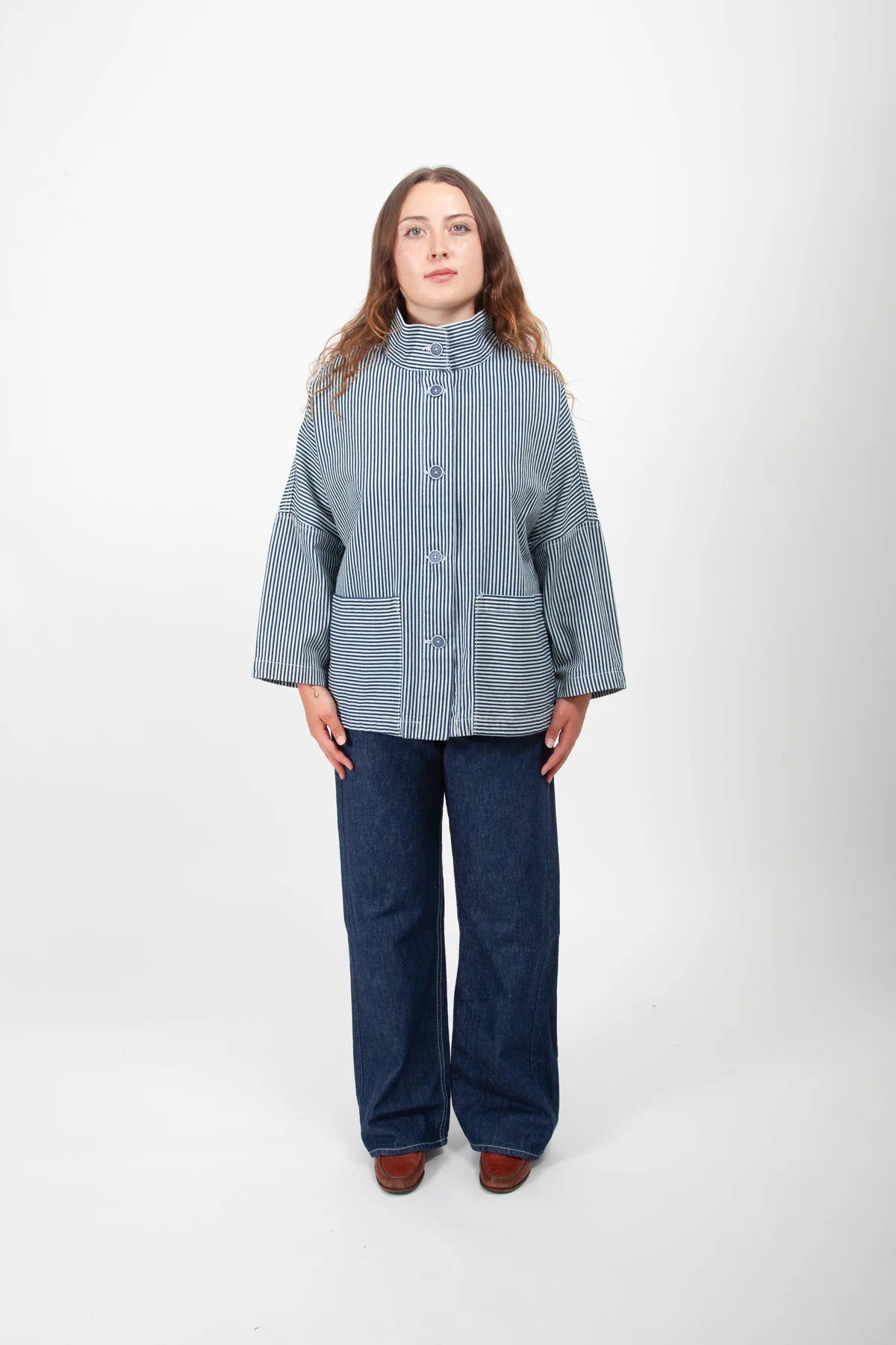 Gravel & Gold - Maram Conductor Jacket | Conductor Stripe