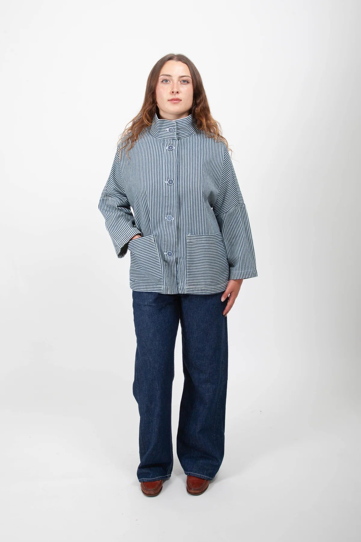 Gravel & Gold - Maram Conductor Jacket | Conductor Stripe