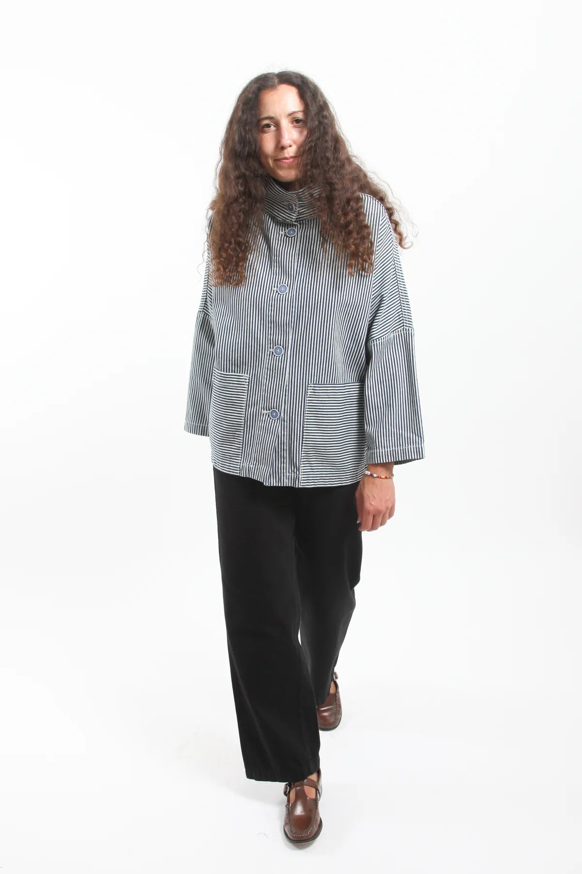 Gravel & Gold - Maram Conductor Jacket | Conductor Stripe