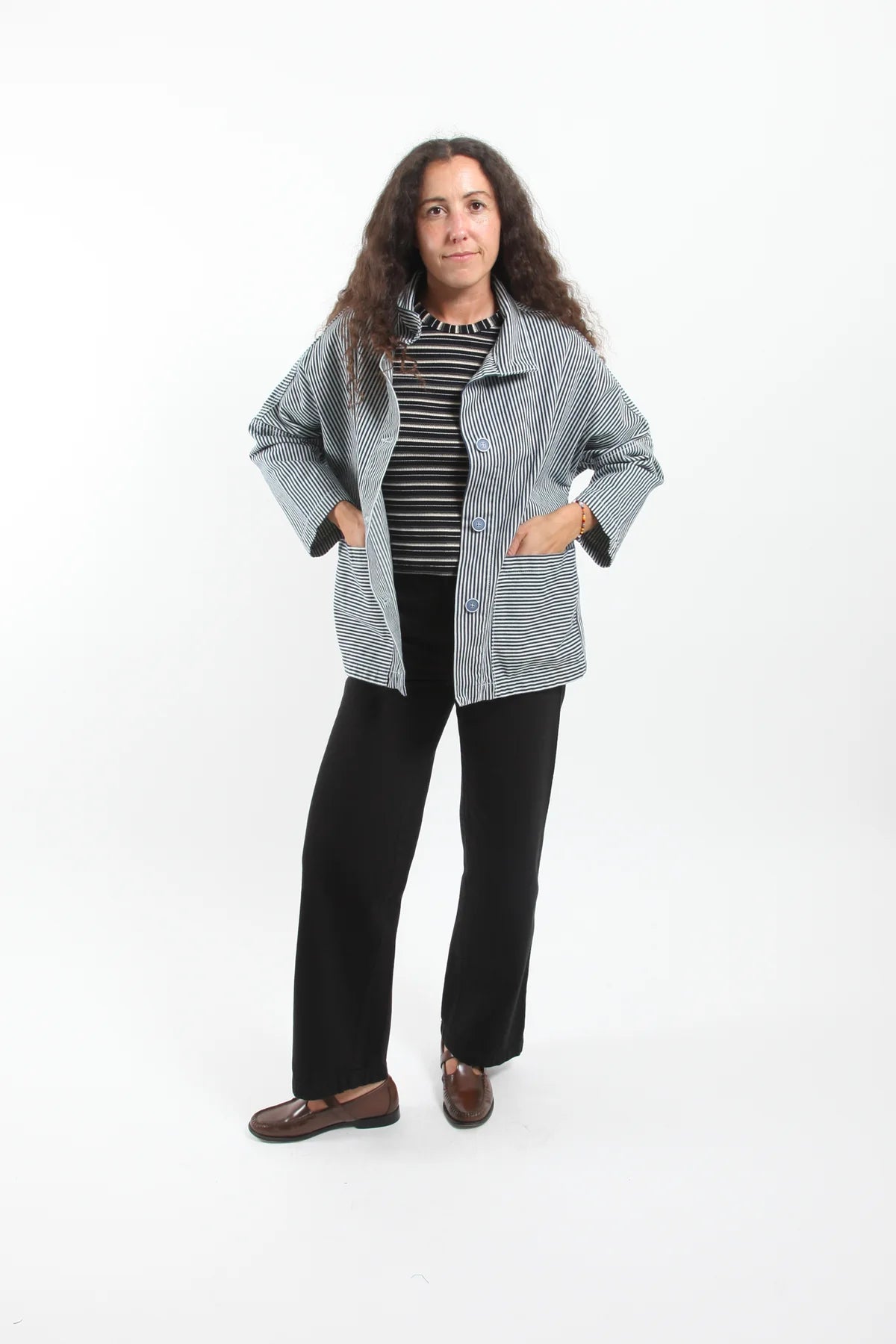 Gravel & Gold - Maram Conductor Jacket | Conductor Stripe