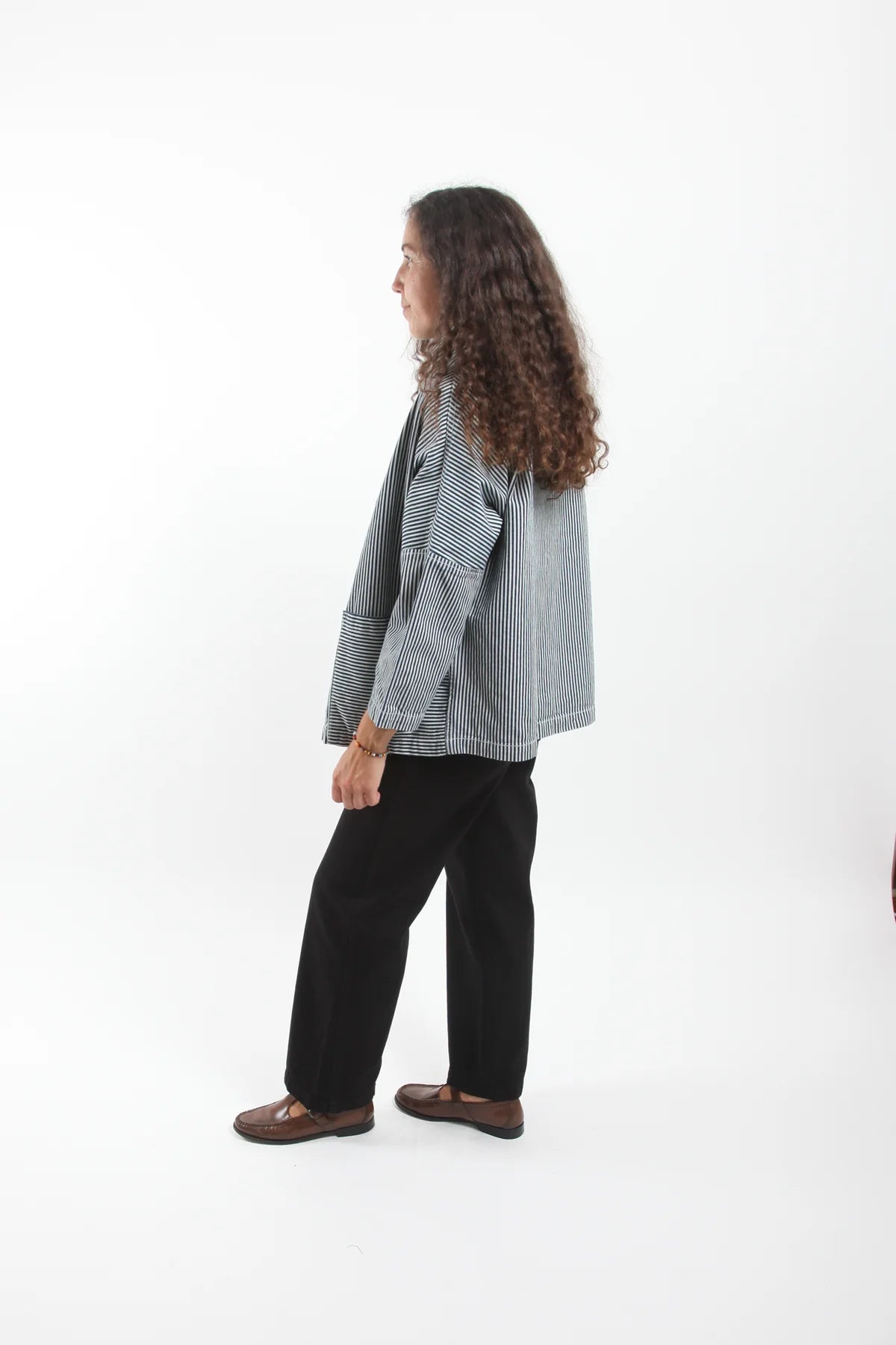 Gravel & Gold - Maram Conductor Jacket | Conductor Stripe