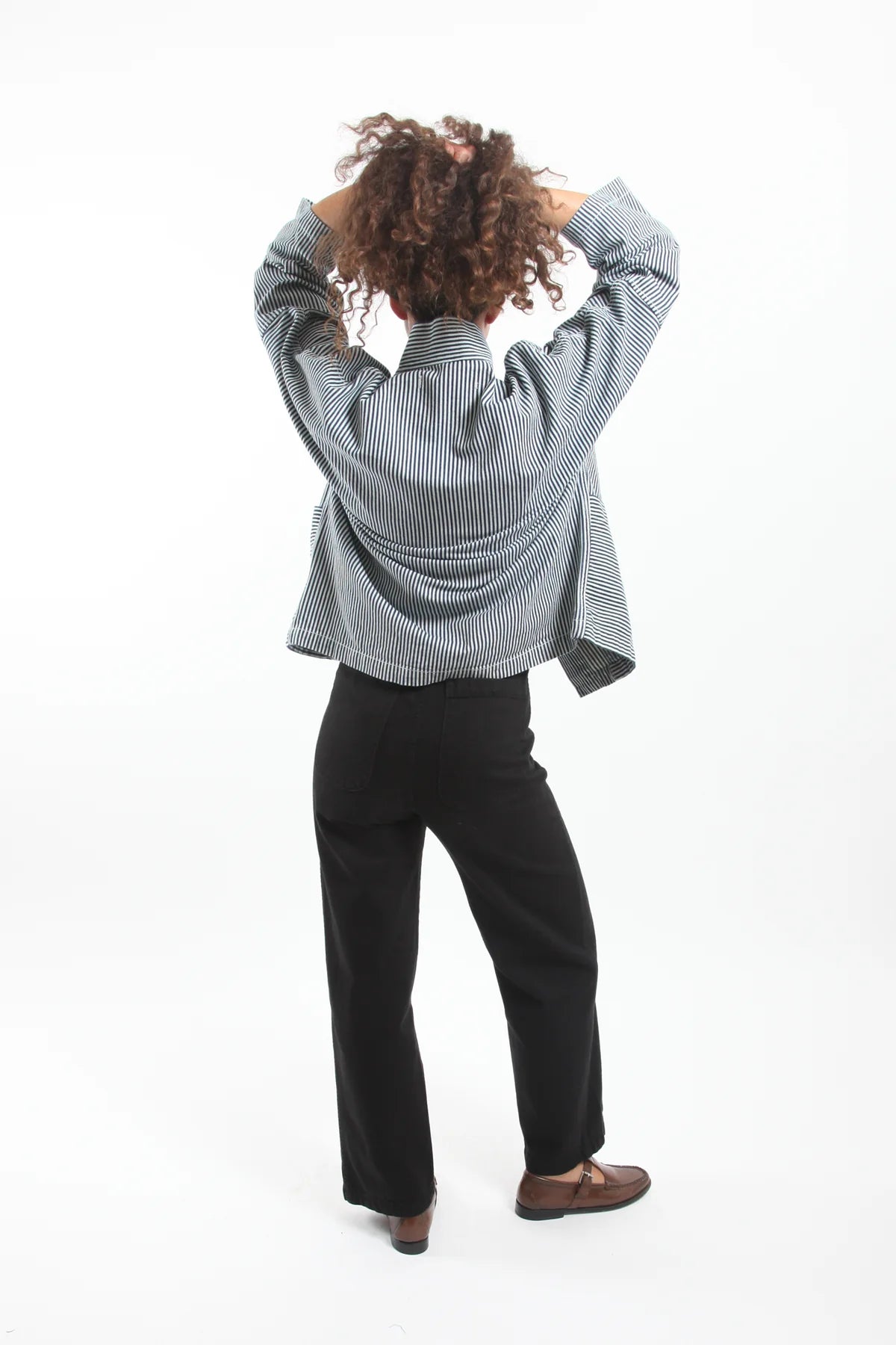 Gravel & Gold - Maram Conductor Jacket | Conductor Stripe