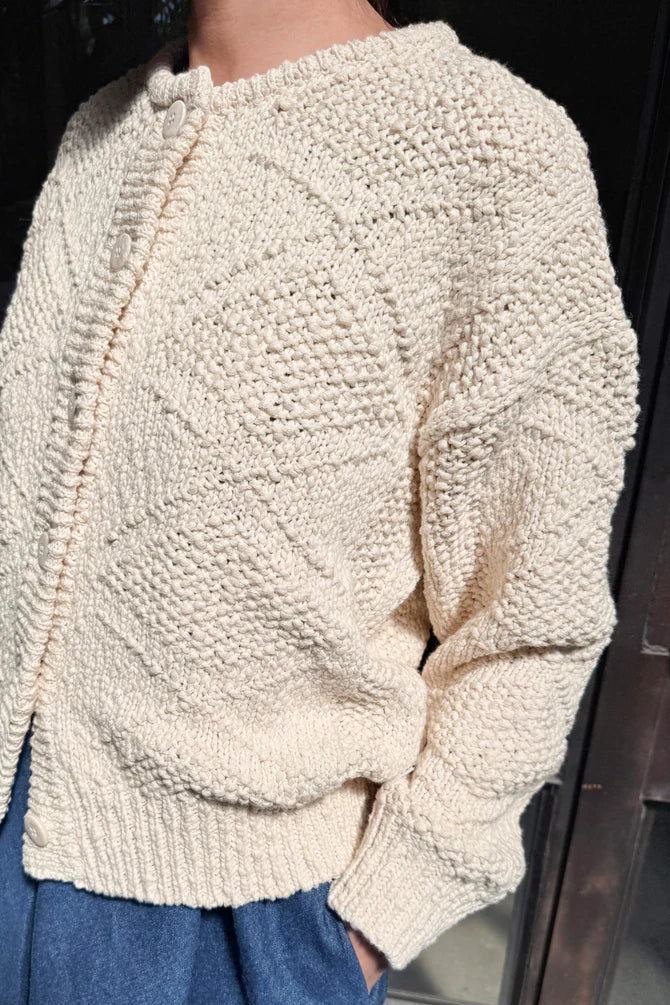 Le Bon Shoppe - Mason Cotton Cardigan | Natural