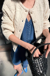 Le Bon Shoppe - Mason Cotton Cardigan | Natural