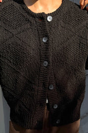 Le Bon Shoppe - Mason Cotton Cardigan | Black