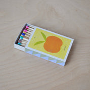 Sunroom - "Apple" Risograph Printed Matchbox