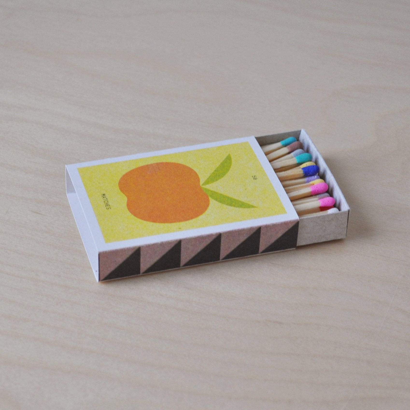 Sunroom - "Apple" Risograph Printed Matchbox