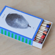 Sunroom - "Pear" Risograph Printed Matchbox