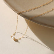 Token Jewelry - Mini Pearl Necklace | Gold Fill