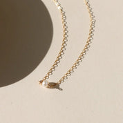 Token Jewelry - Mini Pearl Necklace | Gold Fill