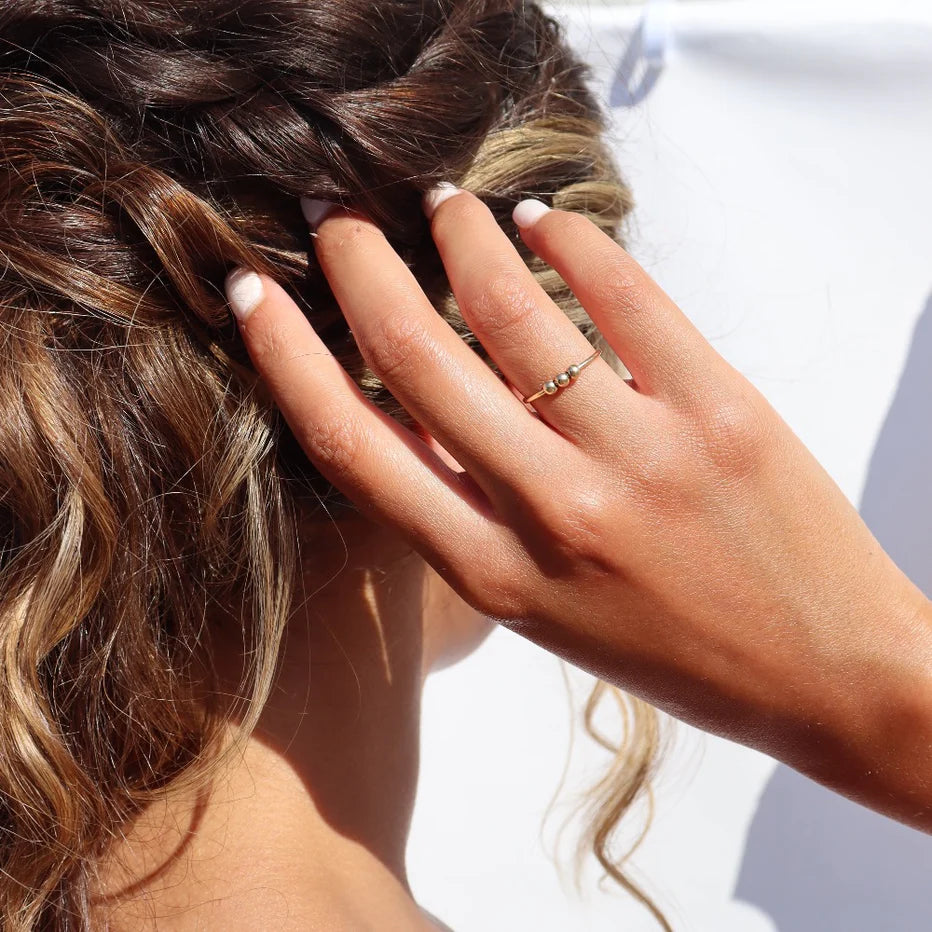 Token Jewelry - Meridian Fidget Ring  | Sterling Silver