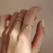 Token Jewelry - Pearla Ring  | Sterling Silver
