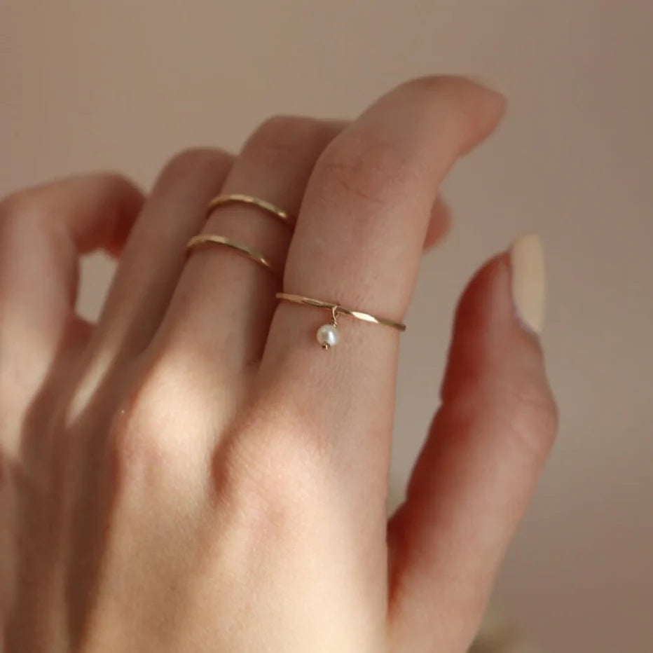 Token Jewelry - Pearla Ring  | Sterling Silver