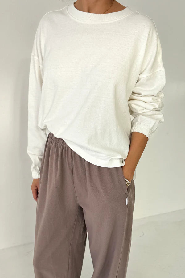 Le Bon Shoppe - Naturelle Tee | White Cotton