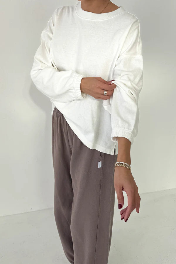 Le Bon Shoppe - Naturelle Tee | White Cotton