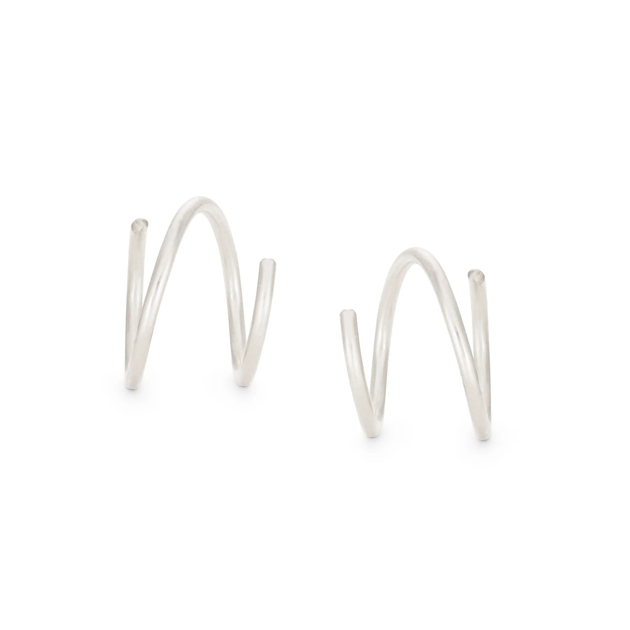 Baleen - Nautilus Hoops | Silver