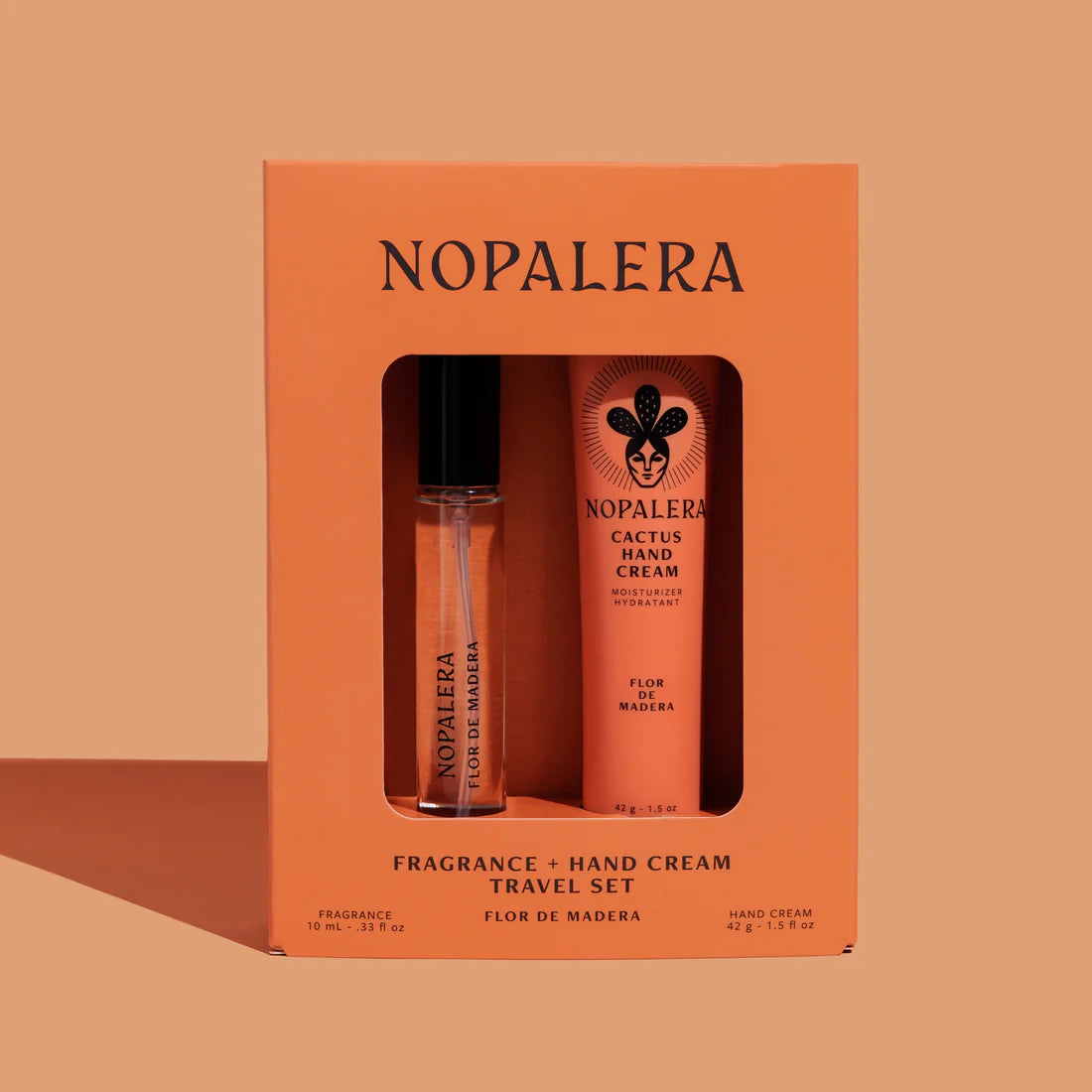 Nopalera - Hand Cream + Travel Fragrance Set | Flor de Madera
