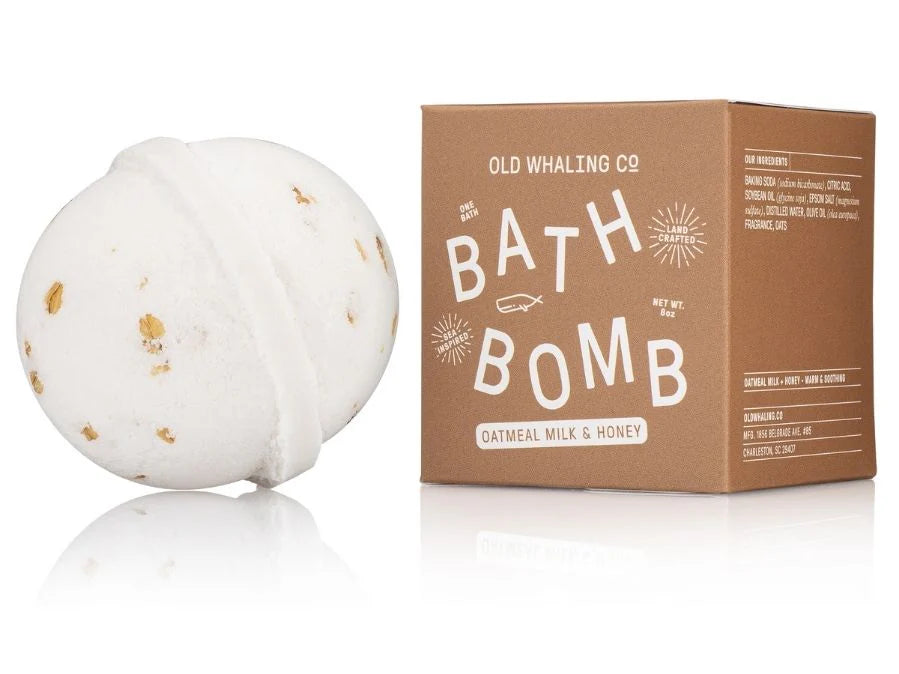 Old Whaling Co. - Bath Bomb | Oatmeal Milk & Honey